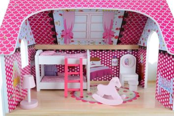 Casă pentru păpuși FunFit Eco Kids