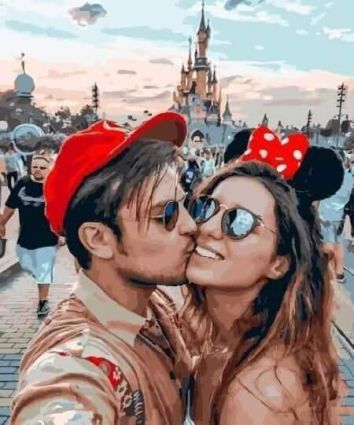 Картина по номерам "Диснейленд"