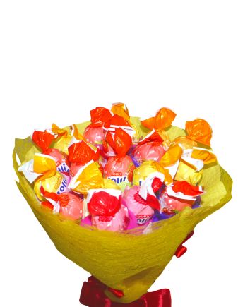 Букет из леденцов