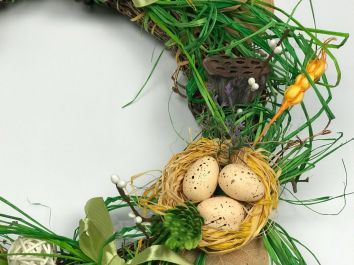 Композиция "Пасхальный венок"