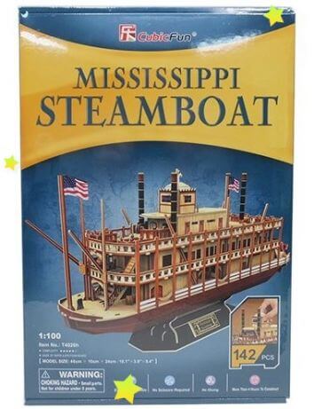 Puzzle-constructor "Steamboat"