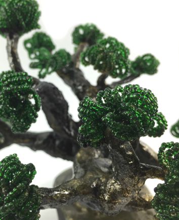 Дерево из бисера "Бонсай маленький"