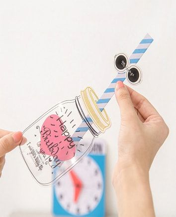 Открытка банка с поздравлениями