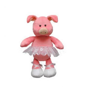 Свинка в юбке 30 см