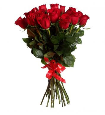 Букет из 11 голландских роз 100 см