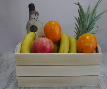 Корзина "Бархат и фрукты"