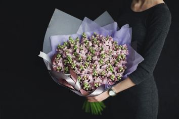 Cumpără Buchet De Liliac Mattiola In Shișinău Moldova