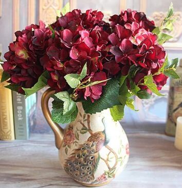 Букет из искусственных азалий