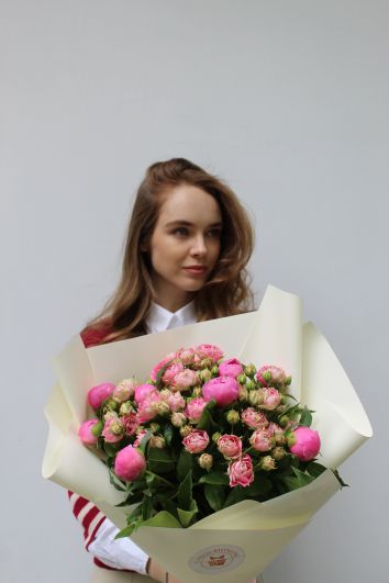 Букет "Красота пионов"