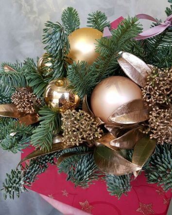 Композиция "В гостях у Деда Мороза"