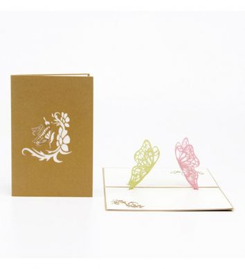 Открытка Бабочки