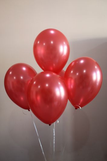 Красные воздушные шары