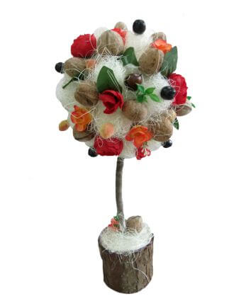 Decorative handmade tree