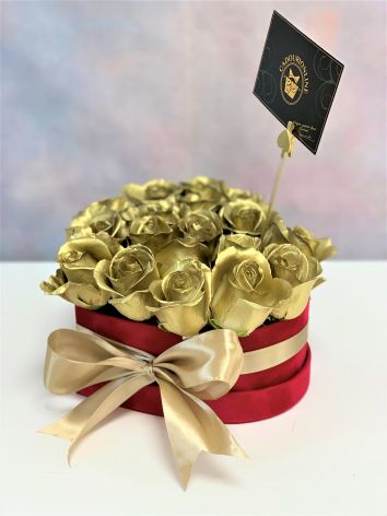 Композиция "Золотая шкатулка"