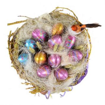 Букет из шоколадных яиц