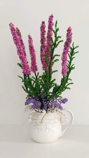 Сувенир из бисера ''Лаванда''