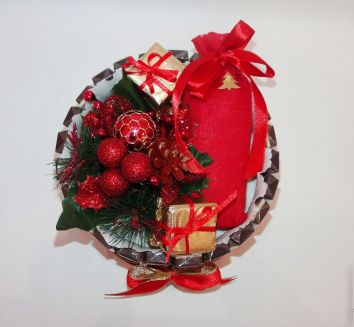 Новогодний торт "Merci"