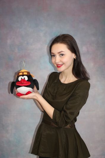 Пингвин круглый 20см