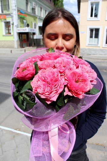 Букет из роз "Династия"