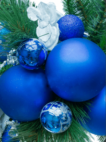 Гирлянда из ели