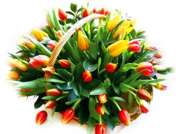 Корзина "Аромат весны"