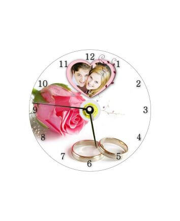 Маленькие круглые стеклянные часы