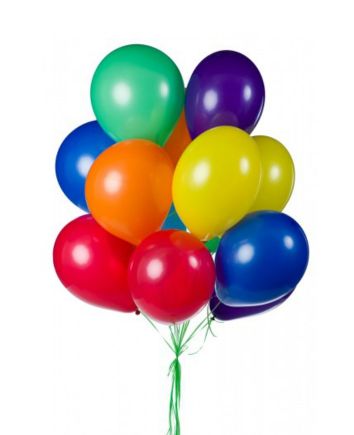 Balloons with helium