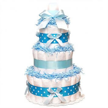 Торт из подгузников