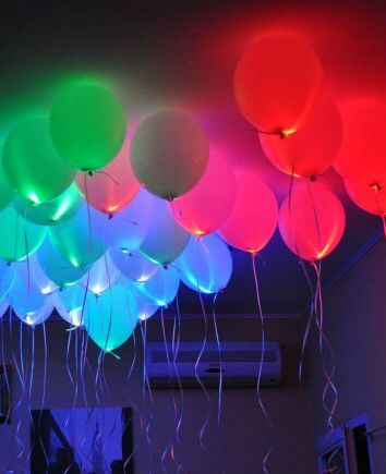 Luminiscent balloons