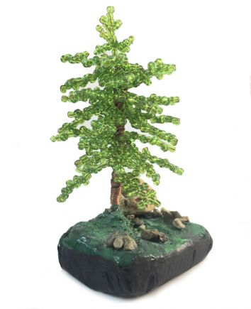 Туя из бисера