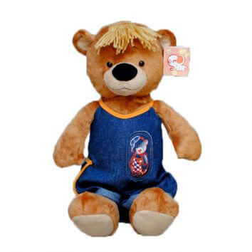 Мишка в одежде 40 см