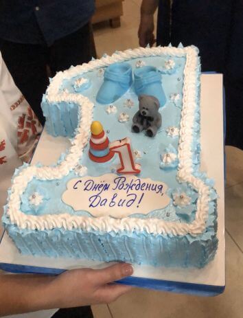 Торт "Один годик"