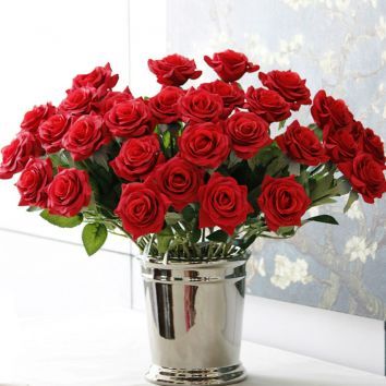 Букет из искусственных роз