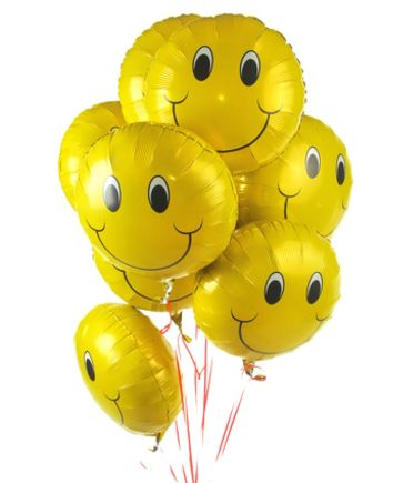 Фольгированный шар Smile