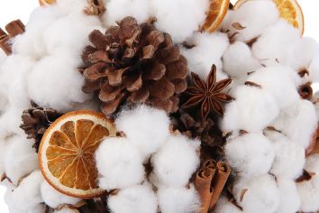 Воздушная хлопковая коробка