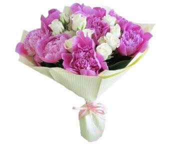 Букет "Красота пионов"
