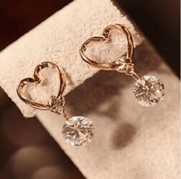 Серёжки " Сердце "