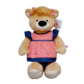 Мишка в одежде 40 см