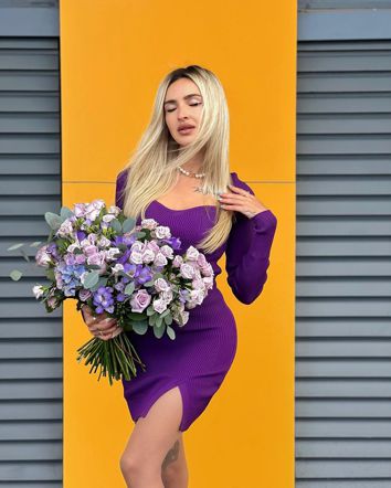 Букет "Радужное облако"