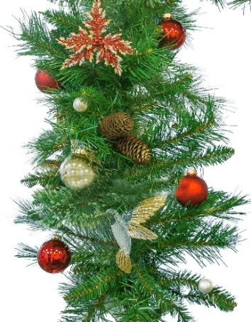 Гирлянда с игрушками