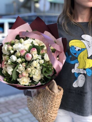 Букет цветов "Твоя улыбка"