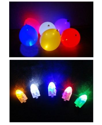 Baloane cu heliu incandescente