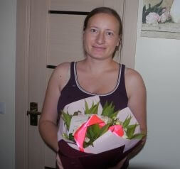 Buchet de flori "Zambetul tau"